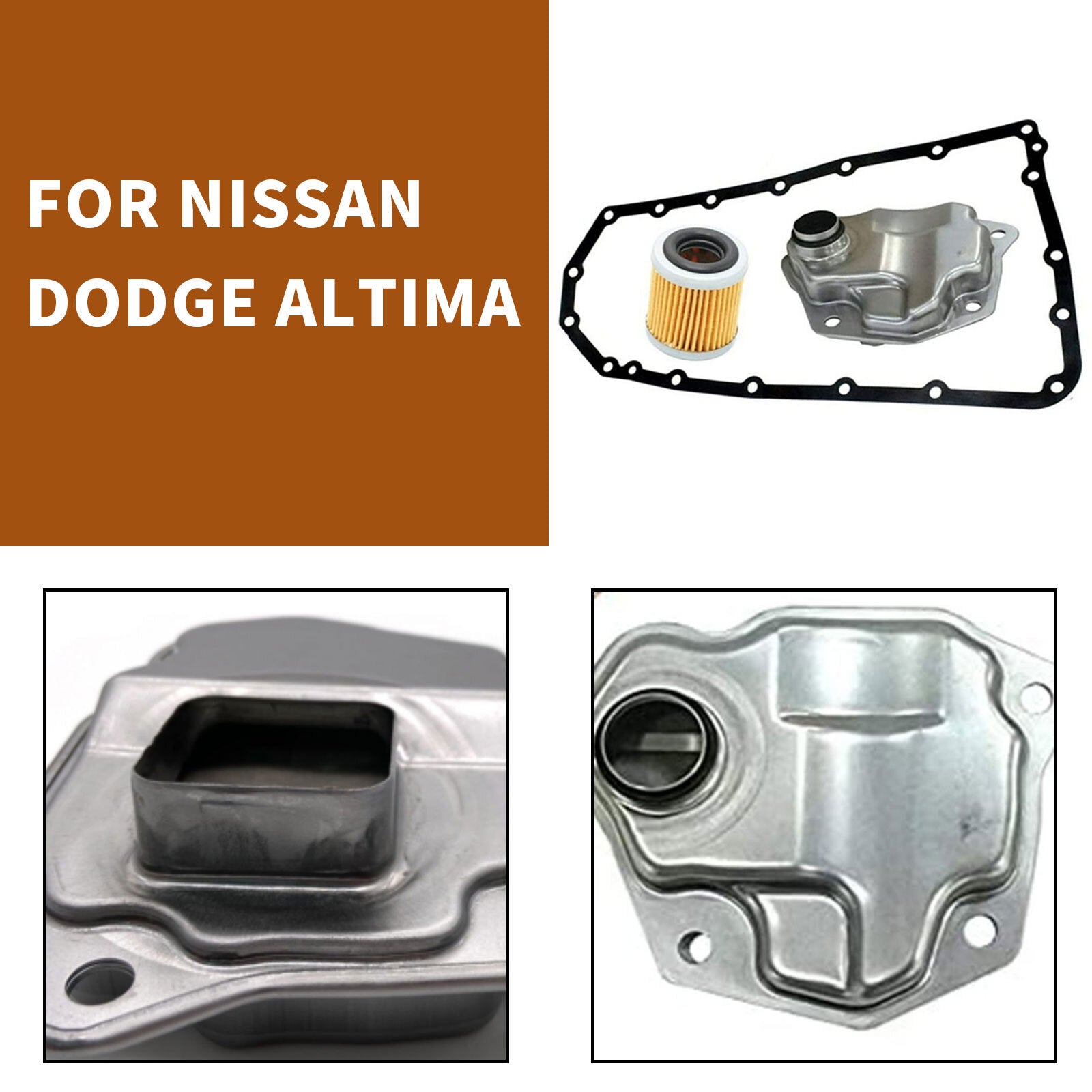 RE0F10A Transmission CVT Oil Filter Gasket Kit for Nissan for Dodge Altima JF011E