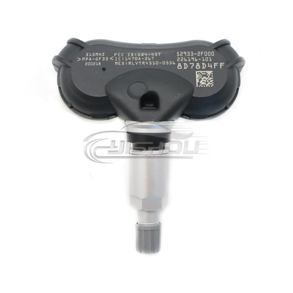4-piece TPMS tire pressure sensor kit for Hyundai and for Kia 52933-2F000 315MHz