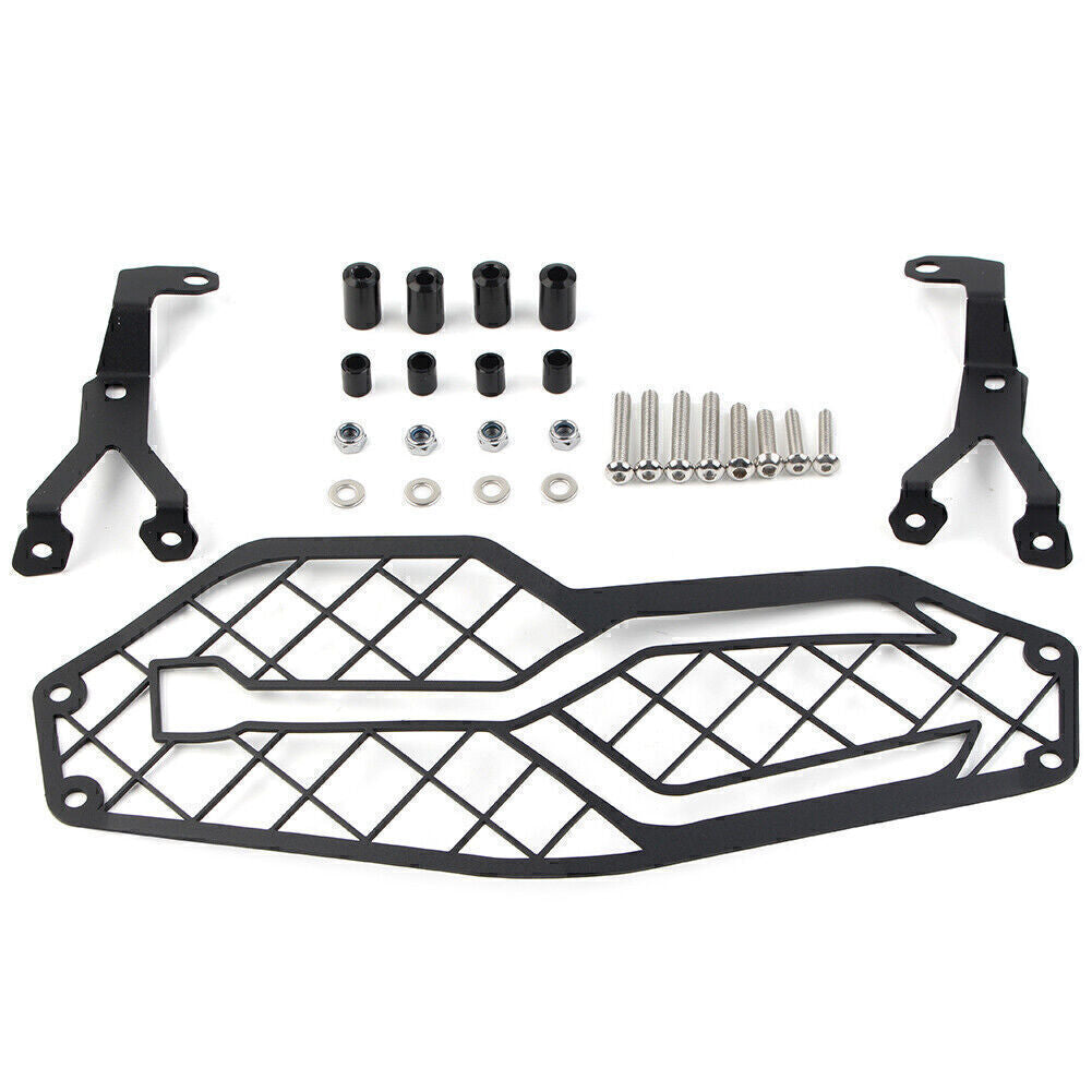 Black Headlight Guard Grille Cover Protector for BMW F 850 GS F 750 GS 2018-2019
