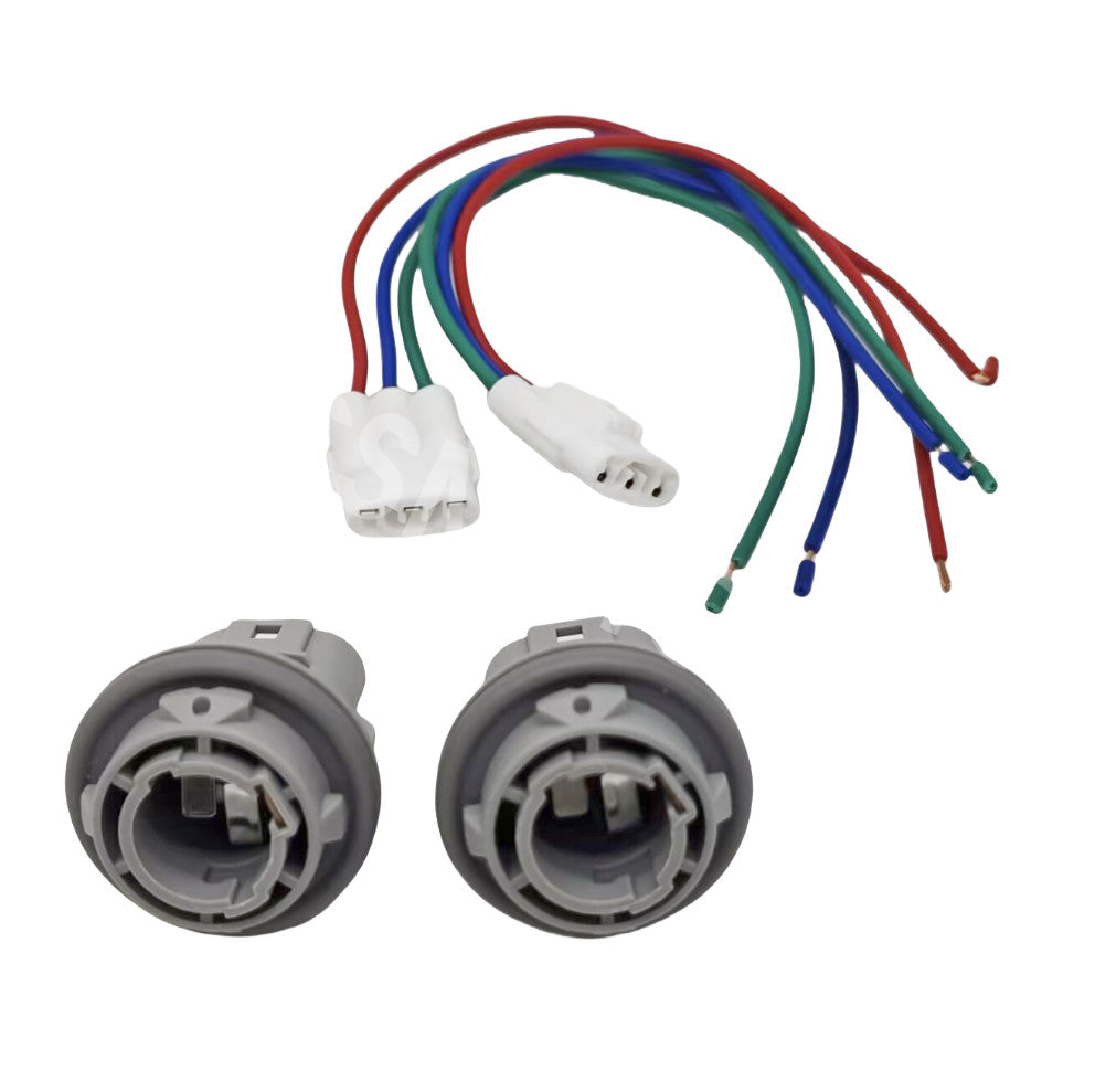 Front Turn Signal Light Wiring Harness W/3-Wire Kit Fit for Honda Crv 1997-2001