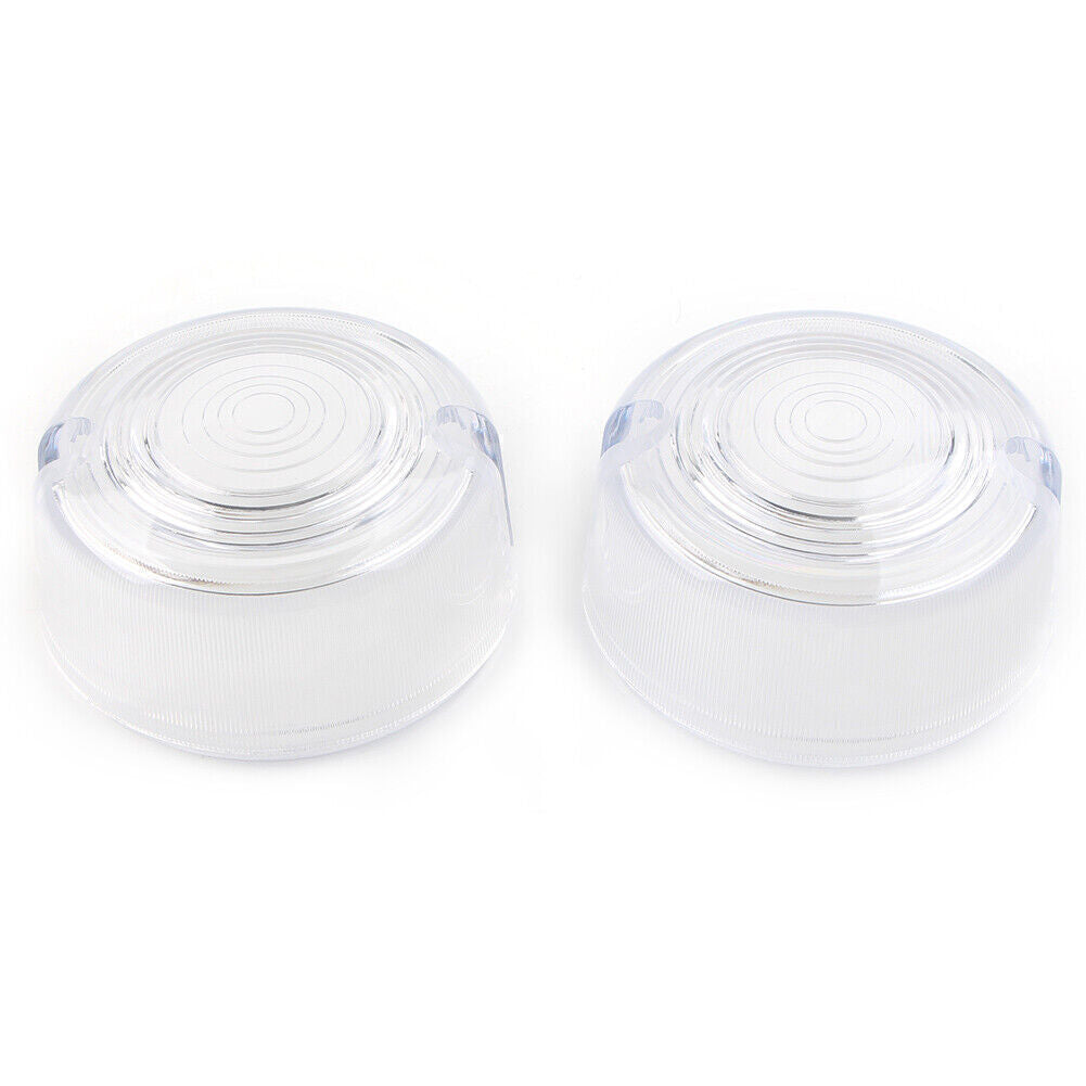 2pcs Turn Signal Lens Cover for Harley Dyna FXD FXR Sportster XLH 883 1200 FXST