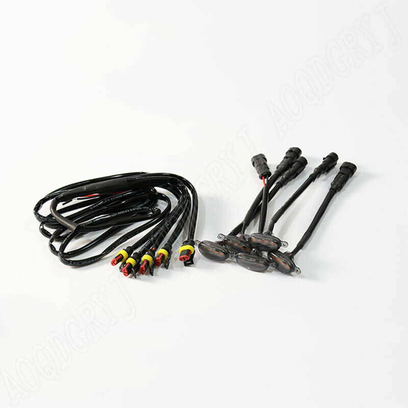 Smoke Black Shell Front Grille LED Light Style for Toyota Prado FJ/LC120