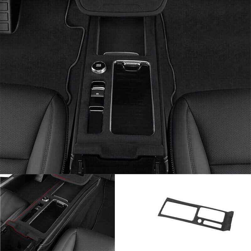 Central Console for Lincoln Corsair 20-22 Gear Shift Panel Trim Grey Suede