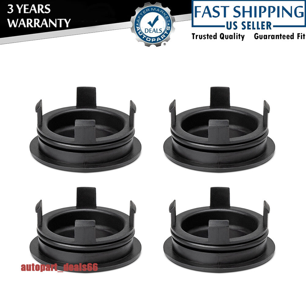 Set of 4 Cylinder Head Rear Cam Plug with Seal for Honda for Civic CRV 12513-P72-003