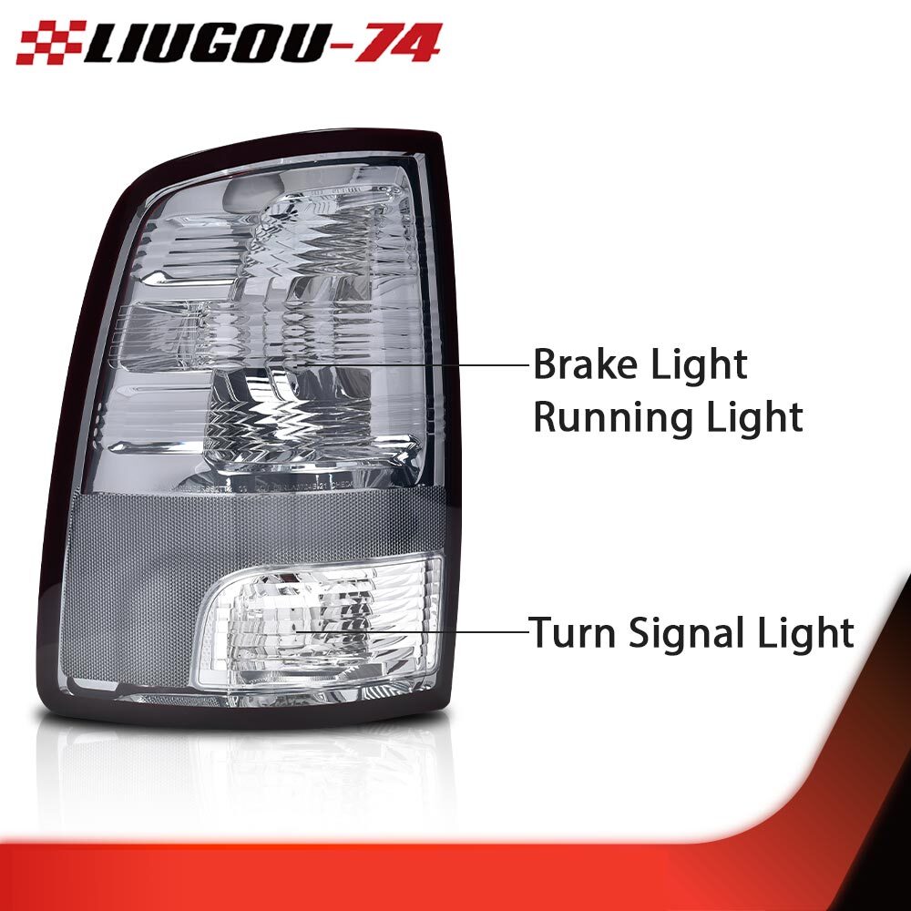 Suitable for 09-18 for Dodge for Ram 1500, 10-18 for Ram 2500, 3500. Taillights and brake lights LH RH.