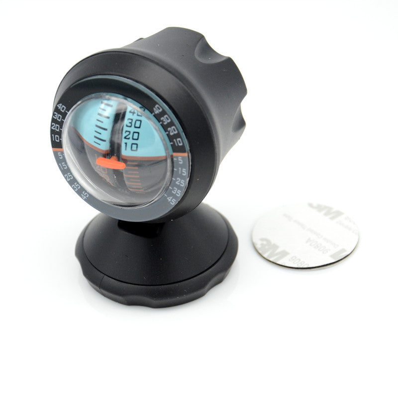 Car Inclinometer Slope Tilt Indicator Level Meter Slope meter Gauge Protractor