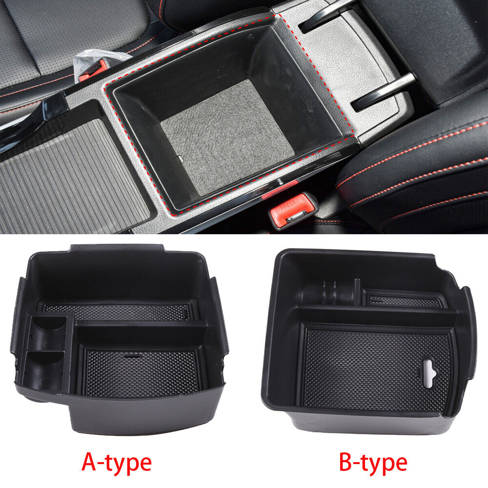 for Kia Seltos 2021-23 Center Console Armrest Box Storage Box Organizer Black B