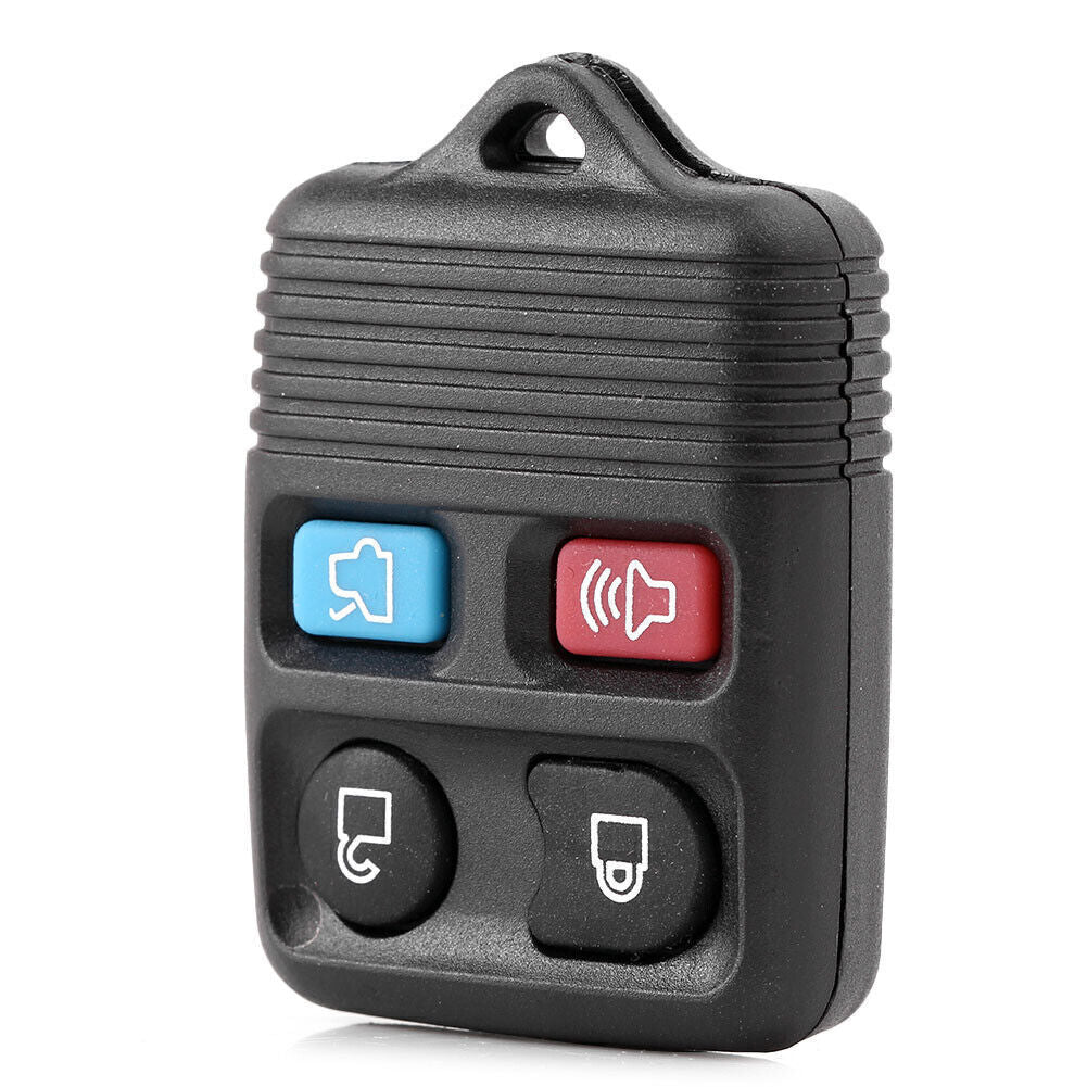 Remote Control Keyless Entry Replacement Key Fob 4-Button for Ford for Mercury Pair