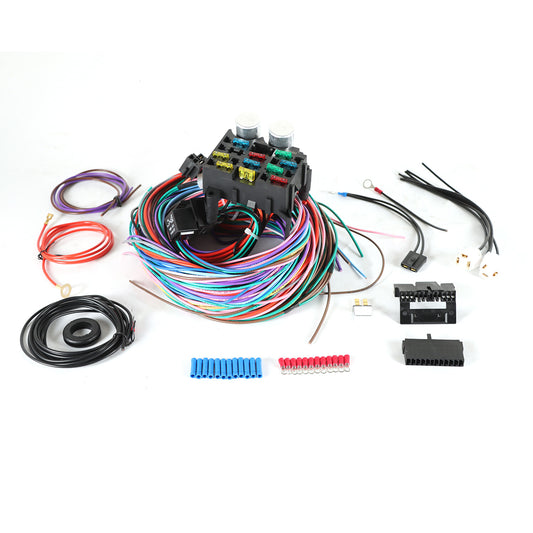 For 1947-1954 for Chevrolet for Chevy Pickup Truck 12 Circuit Wiring Harness Wire Kit