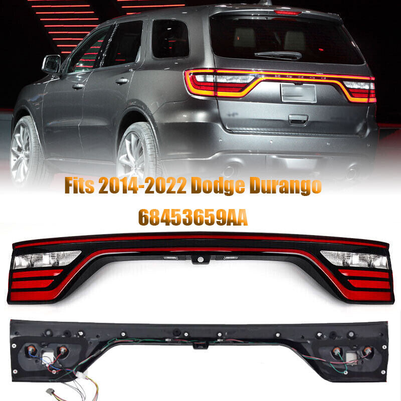 68453659AA LED taillight liftgate for 2014-2022 for Dodge Durango with camera port.