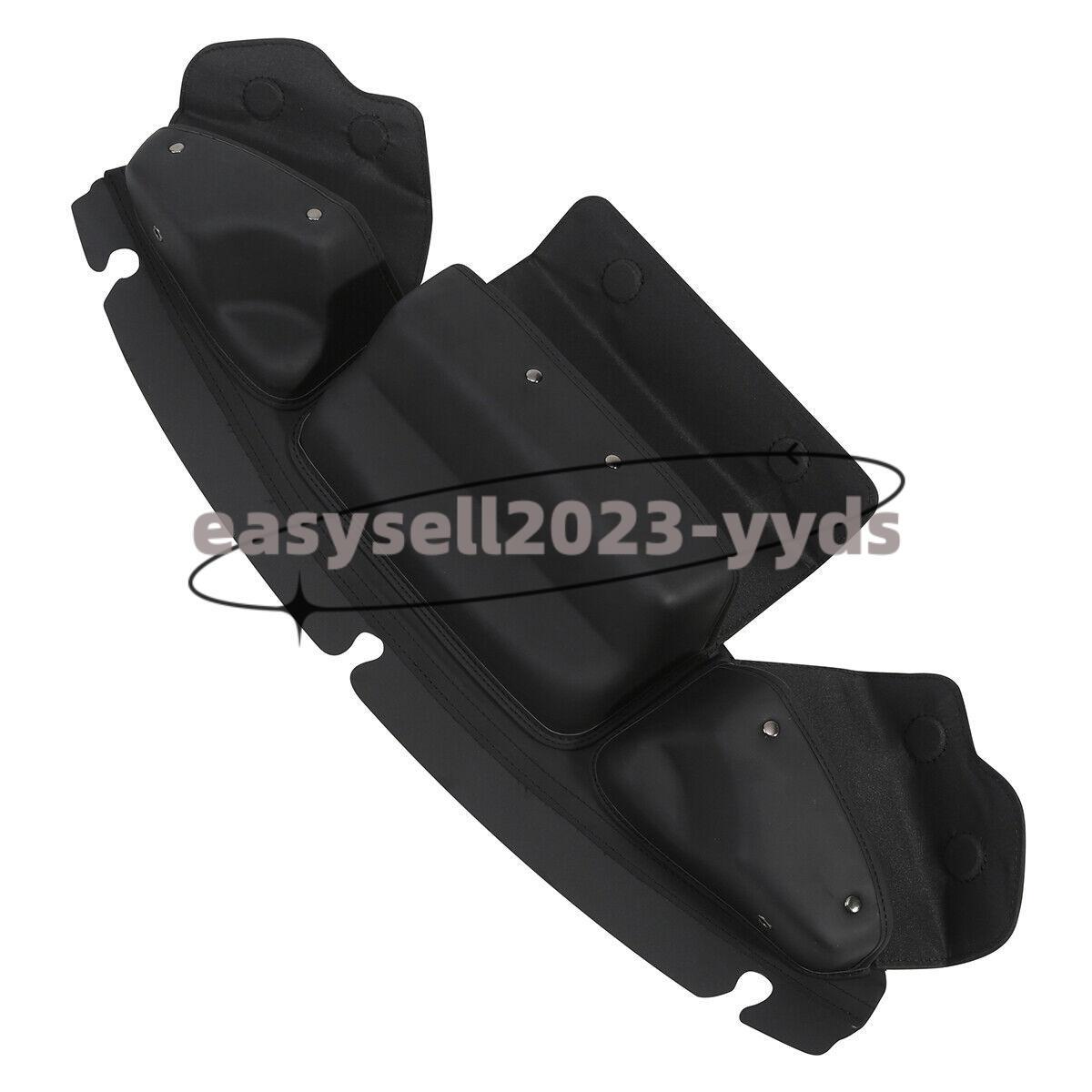 Windshield Bag Pouch 3 Pocket Fit for Harley Touring Electra Tri Glide 2014-2023
