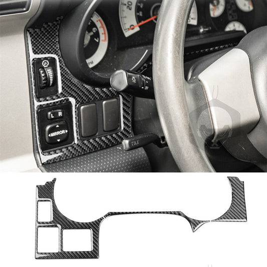 For Toyot@ FJ Cruiser 2007-2021 Carbon Fiber Dashboard Speedometer Lower Cover¡Á3