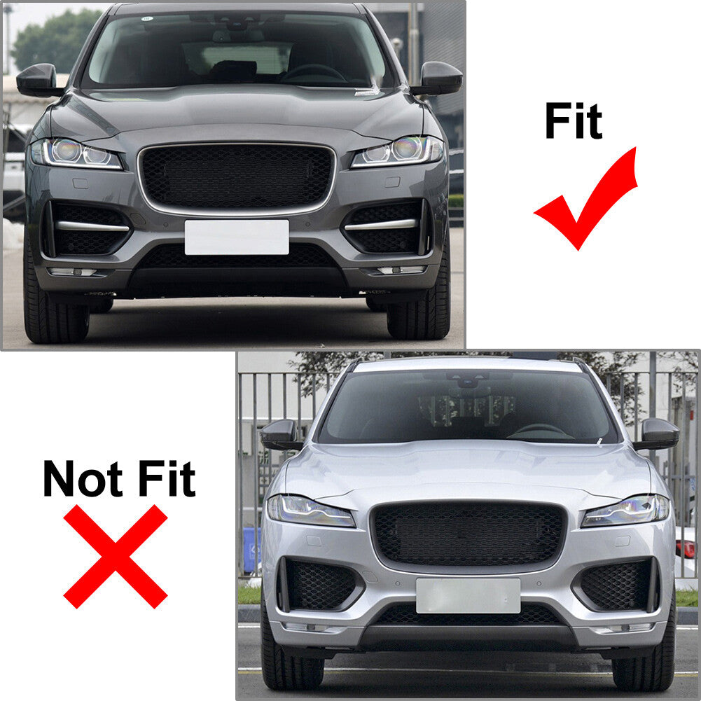 Fog Lights Fog Lamp Molding Frame Bezel Cover for Jaguar F-Pace R Sport 16-20 19