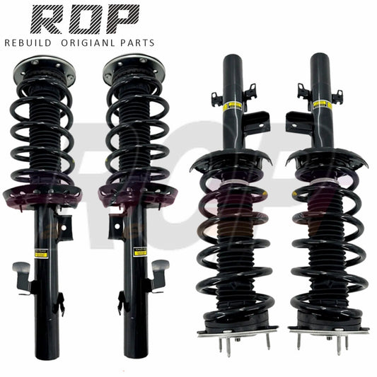 Full Set Front Rear Shock Absorbers Struts Assembly for Land Rover LR2 2008-2015