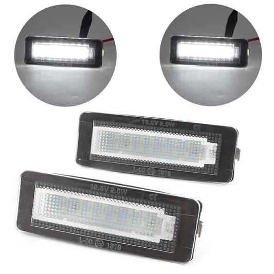 LED Number License Plate Light Fit for Benz for Smart Fortwo Coupe Convertible 450 451