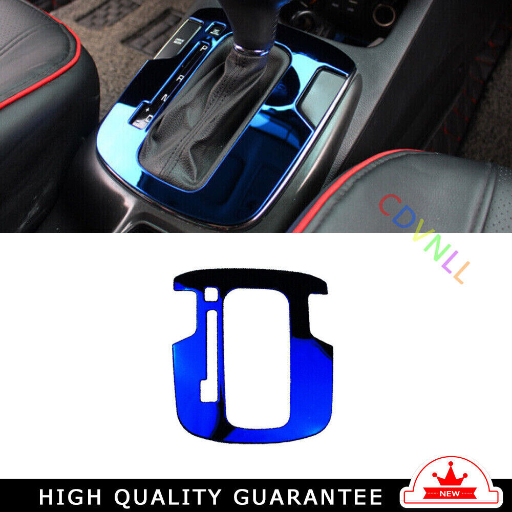 Middle Console Gear Shift Cover Trim 1 for Kia K3 Forte 2017-2018 Blue Titanium