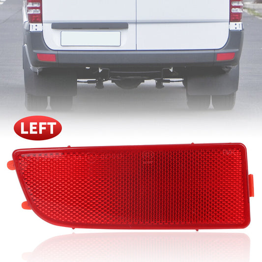 Left Driver Side Rear Bumper Reflector For 2010-2018 for Mercedes-Benz Sprinter 3500