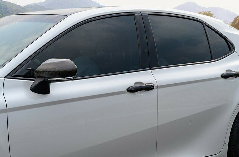 for Toyota for Camry 2018-2023 Black Steel Full Window Molding Strip Cover Trim 10Pc
