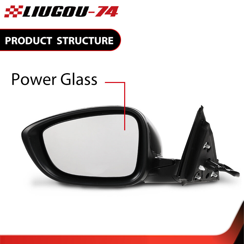 Drive-side power mirror suitable for Honda Accord sedan 18-22 HO1320328 76258TVAA02