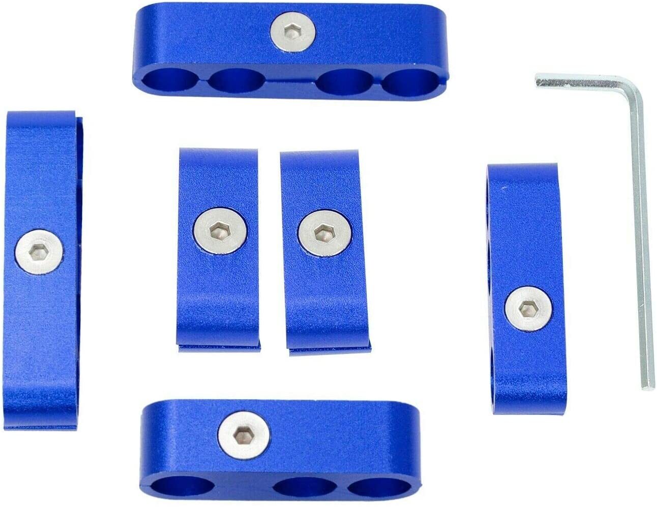 12-Piece Spark Plug Wire Separator Loom Accessory for 8mm, 9mm, and 10mm US