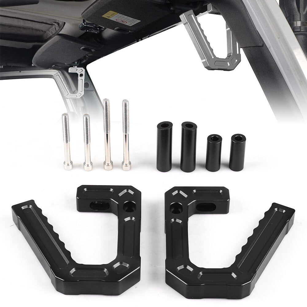 Aluminum front and rear grip handle kit for 2007-2018 for Jeep for Wrangler JK