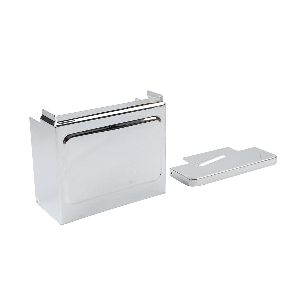 Chrome Battery Top Side Cover for Harley Dyna Low Rider FXDL FXD FXDWG 1997-2005