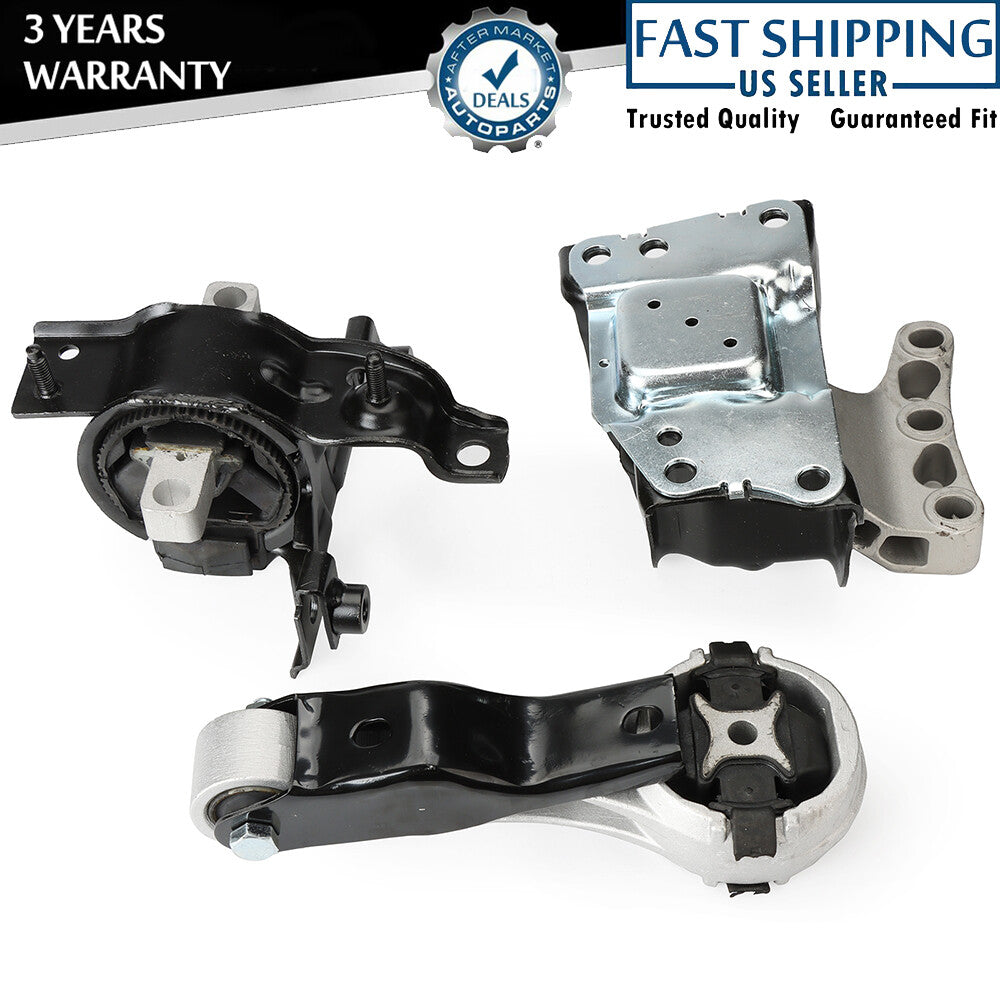 3PCS NEW Aluminium Alloy Engine Mounts Fit for Volkswagen for Sienna 1.6L 2014-2020