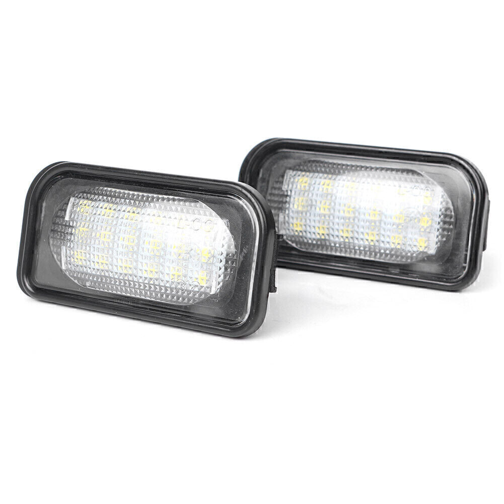 for Mercedes Benz W203 4D 00-07 2x Car LED License Plate Number Light