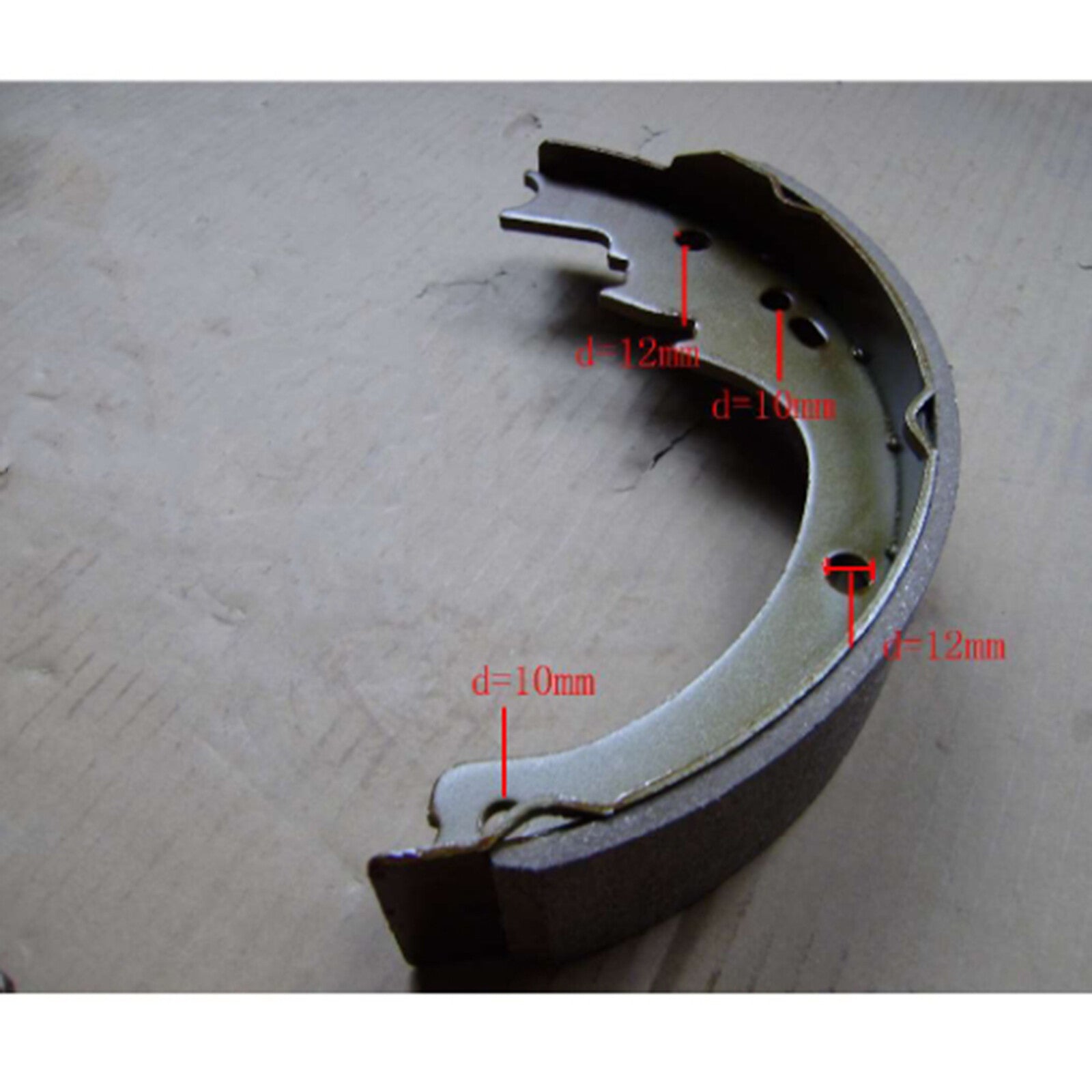 2X Brake Shoe 47403-22000-71 for Toyota 3FD25 3FG25 4FD20 5FD25 Engine 1Z 4P 4Y