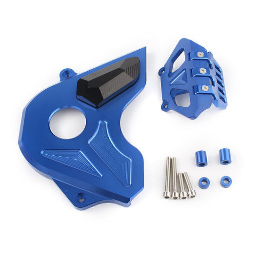 CNC Front Sprocket Chain Cover Guard Protector for Honda CB650F 2014-2019 Blue