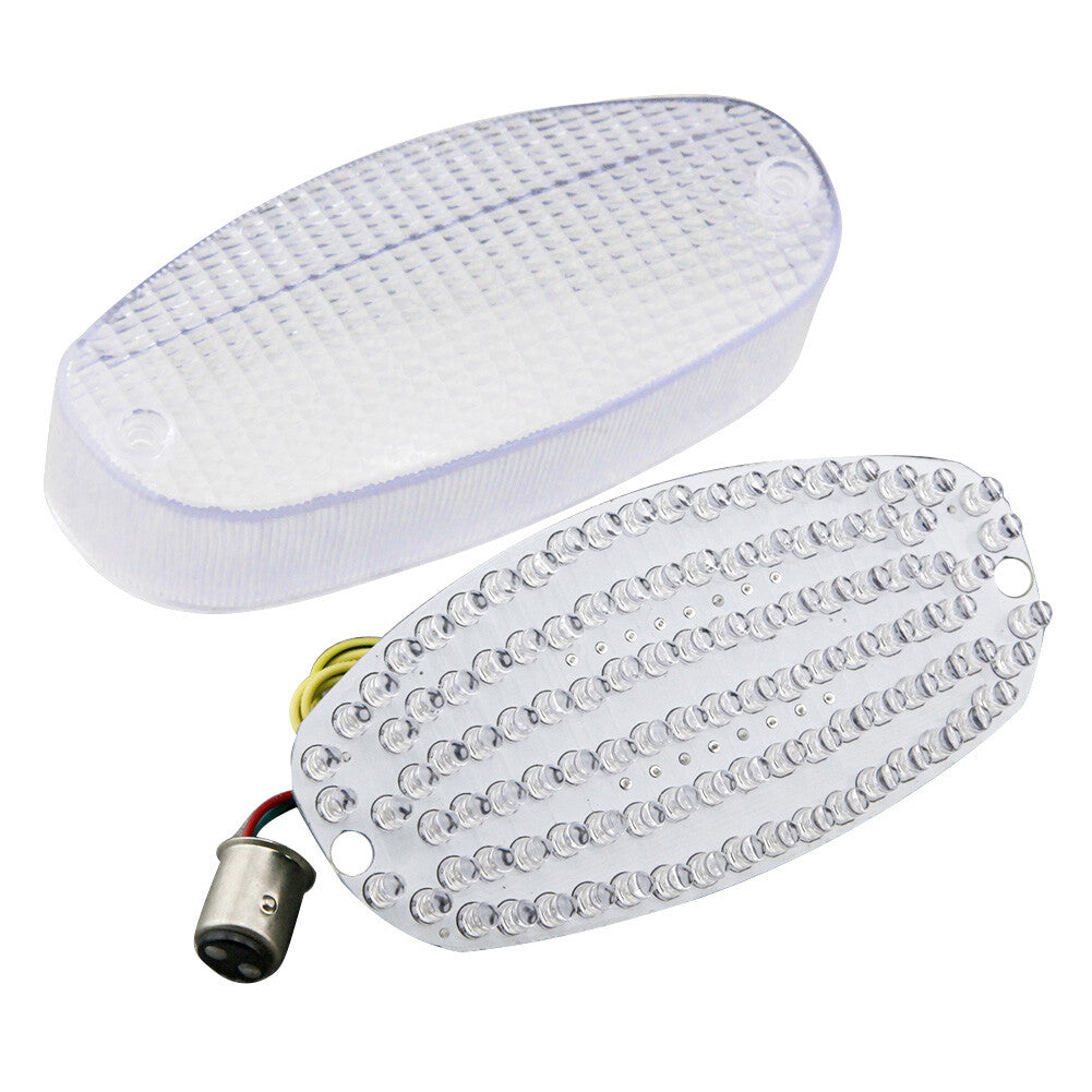 Clear LED Rear Tail Brake light Fit for Yamaha YZF600R 98-07 VSTAR 650 1100 1999-07