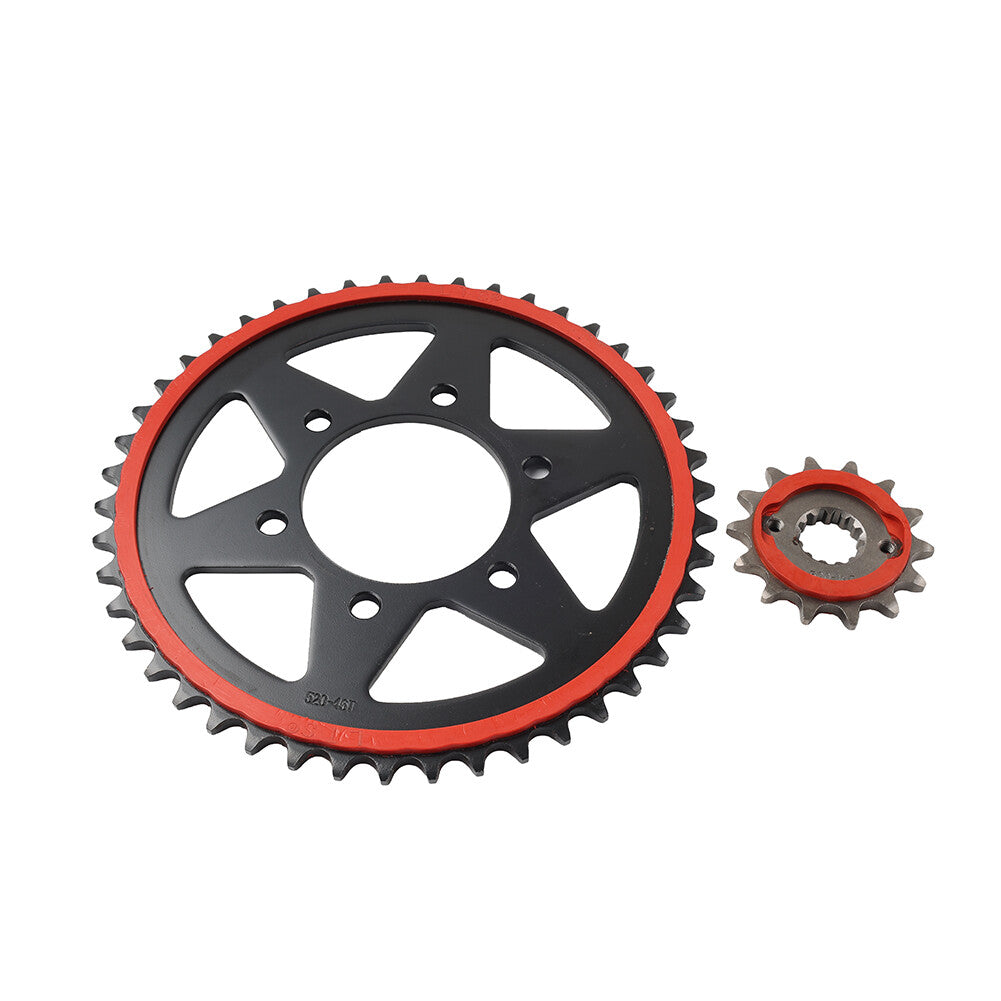 520 Chain 14T 46T Front Rear Sprocket Kit for Kawasaki ZX-4R ZX-4RR