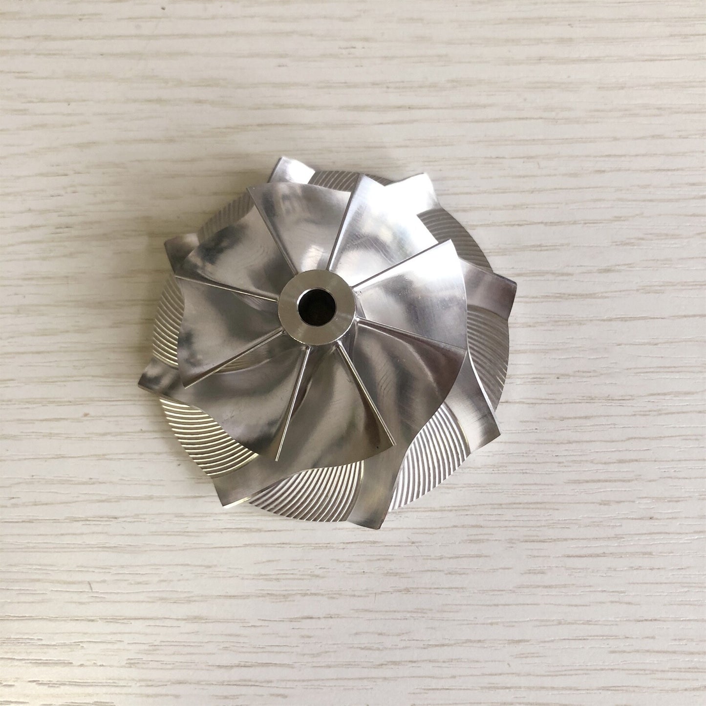 TD05H Reverse 54.00/74.00 mm 8+0 Blade Performance Turbine Billet Compressor Wheel