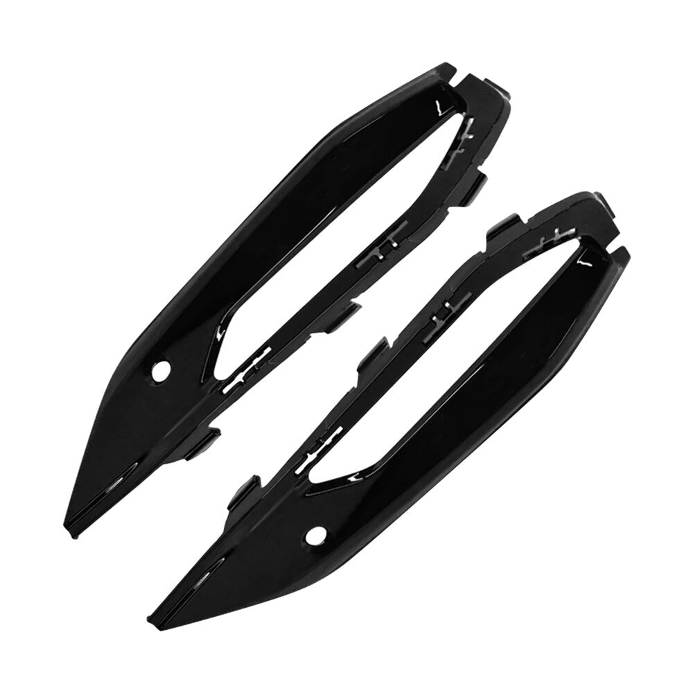 2x Front Left Right Bumper Lower Fog Light Frame Fits For X7 G07 2020-2022