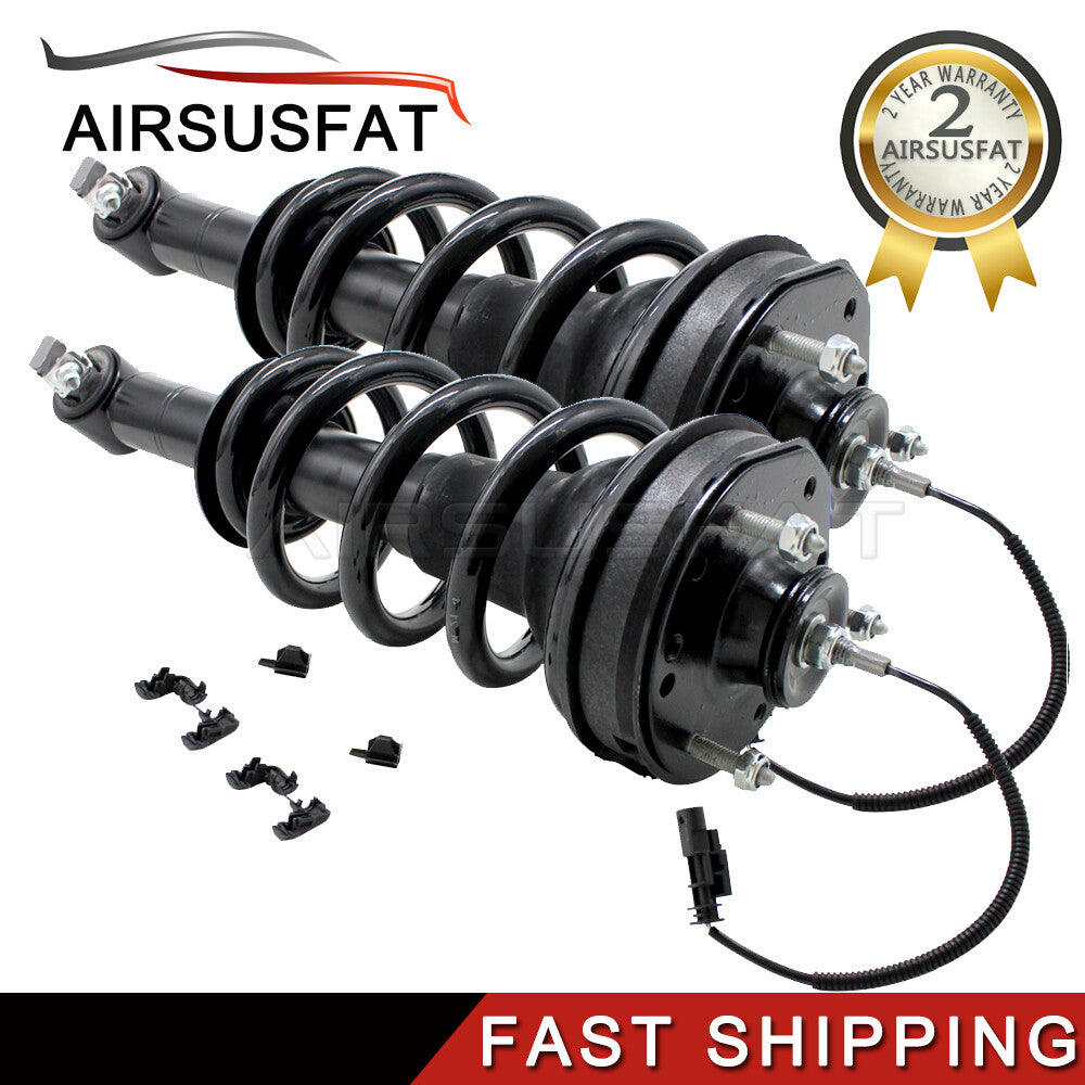 2pcs Front Shock Absorber Strut Assys Magnetic for Chevy Tahoe Suburban 84176631