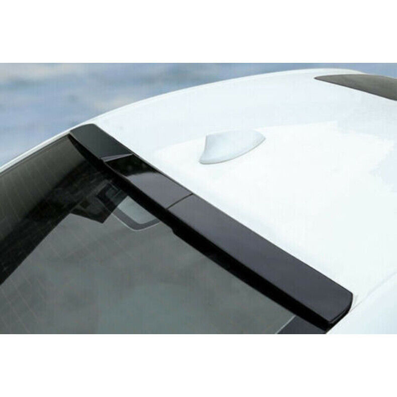 for Hyundai for Elantra 2017-2020 Black ABS Roof Spoiler Trunk Tail Lip Wing Trim 1x