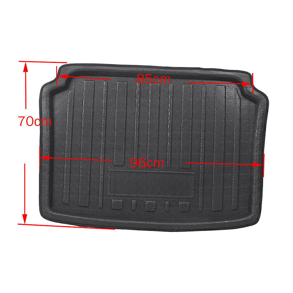 Rear Trunk Cargo Floor Carpets Mat Cover Fit for Volkswagen Polo Hatchback 2010-2017