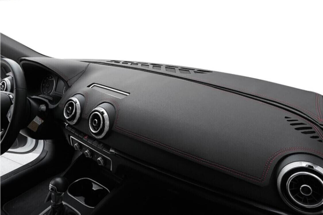 PU leather Dashboard Dash Mat Non-slip DashMat Sun Shade Pad for Audi A3 14-2020