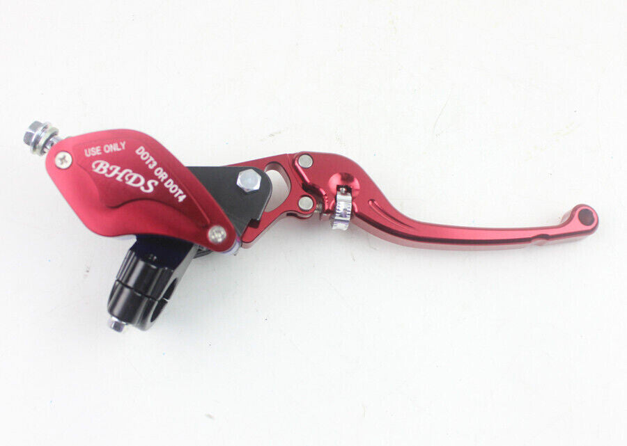 7/8 Red CNC Hydraulic Brake Clutch Master Cylinder Levers Motorcycle Scooter