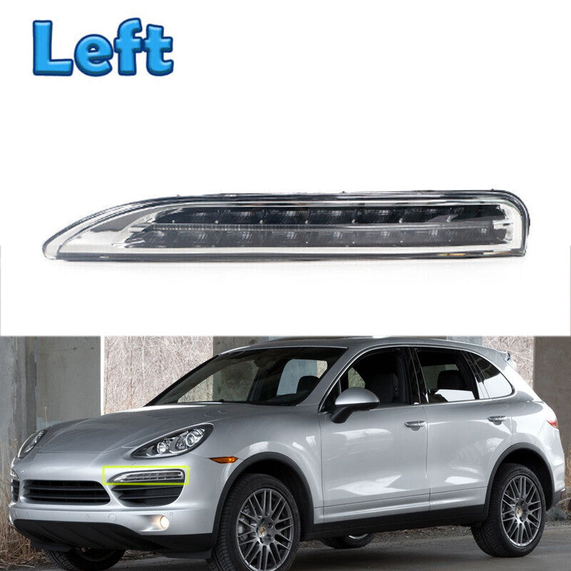 Fog Lamp For 2011 for Porsche for Cayenne Front Bumper Daytime Running Light DRL LED LH