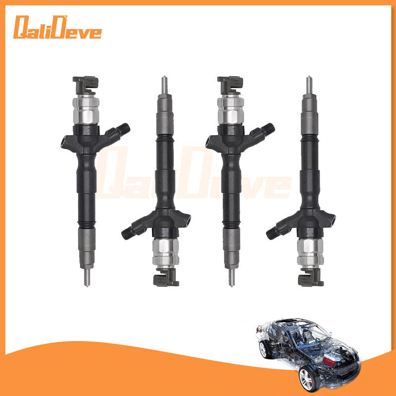 4 pieces of 095000-5921 diesel fuel injectors (095000 5921) suitable for Toyota Hilux 1KD-FTV 2KD-FTV