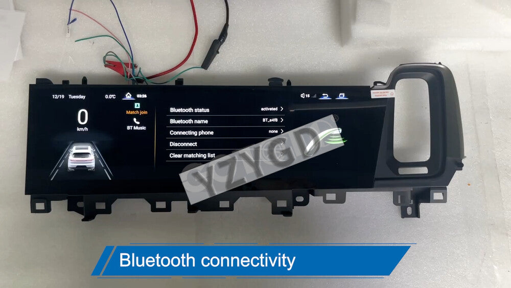 for Porsche for Cayenne 2024 Co-pilot Entertainment Carplay Multimedia Display LHD