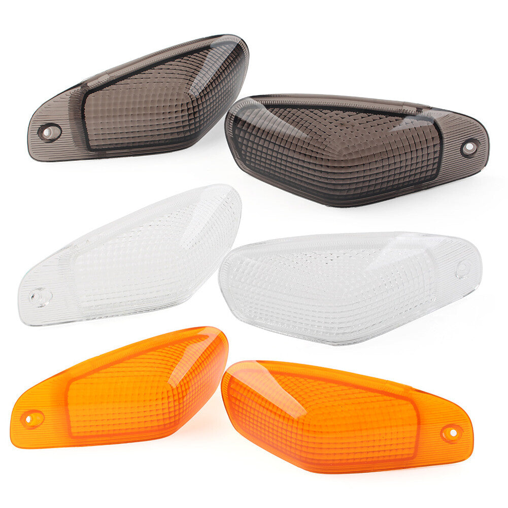 2¢ª Front Turn Signal Indicator Lens Fit for KAWASAKI ZZR400 93-03 ZZR600 93-08 Clear