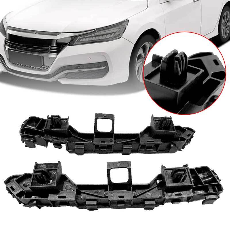 Front Driver Passenger Bumper Support Bracket Set for Honda Accord 2013-2017