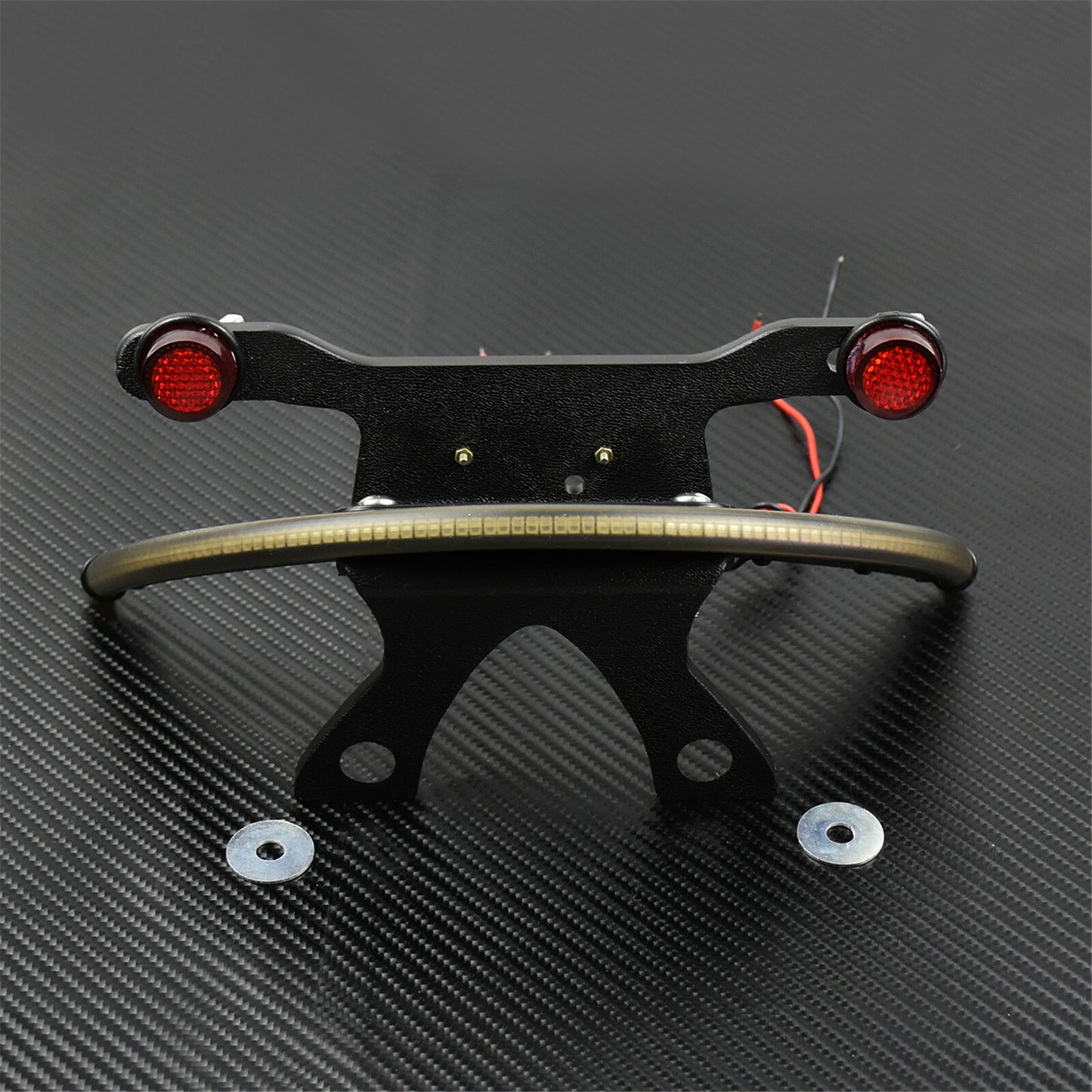 Amber Fender Tail Turn Signal Light Bar Tag Bracket Fit For Victory Vegas 03-17