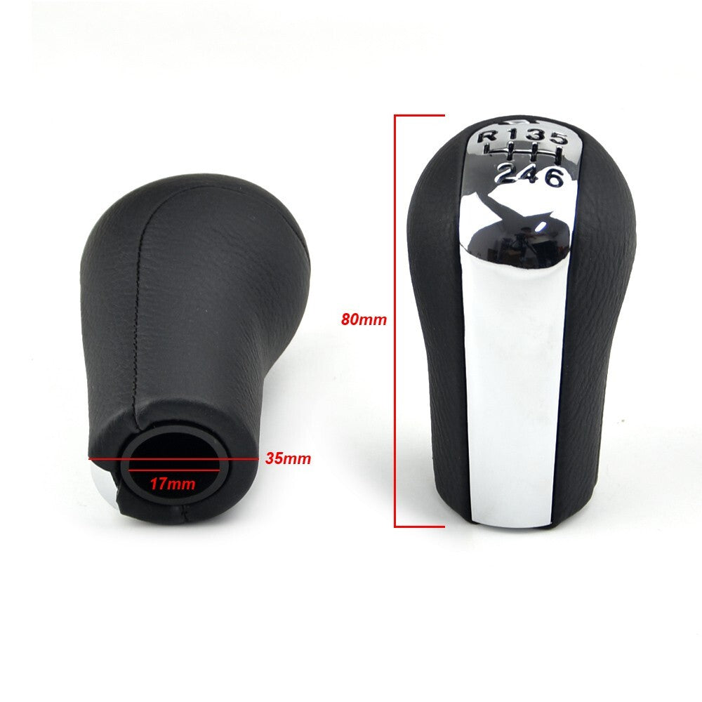 5 Speed MT Car Gear Shift Knob PU Leather for Toyota for Corolla Verso RAV4 Yaris