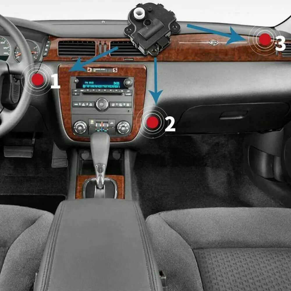 2 new air-mixing door actuators for Chevrolet Impala for Corvette for Buick 604-108