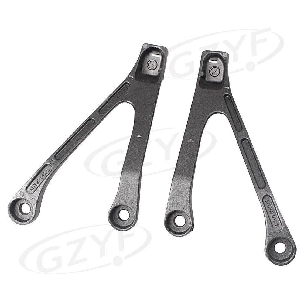 Rider Rear Footrest Foot Pegs Mount Bracket for Honda CBR1000RR 2008-2011 Black
