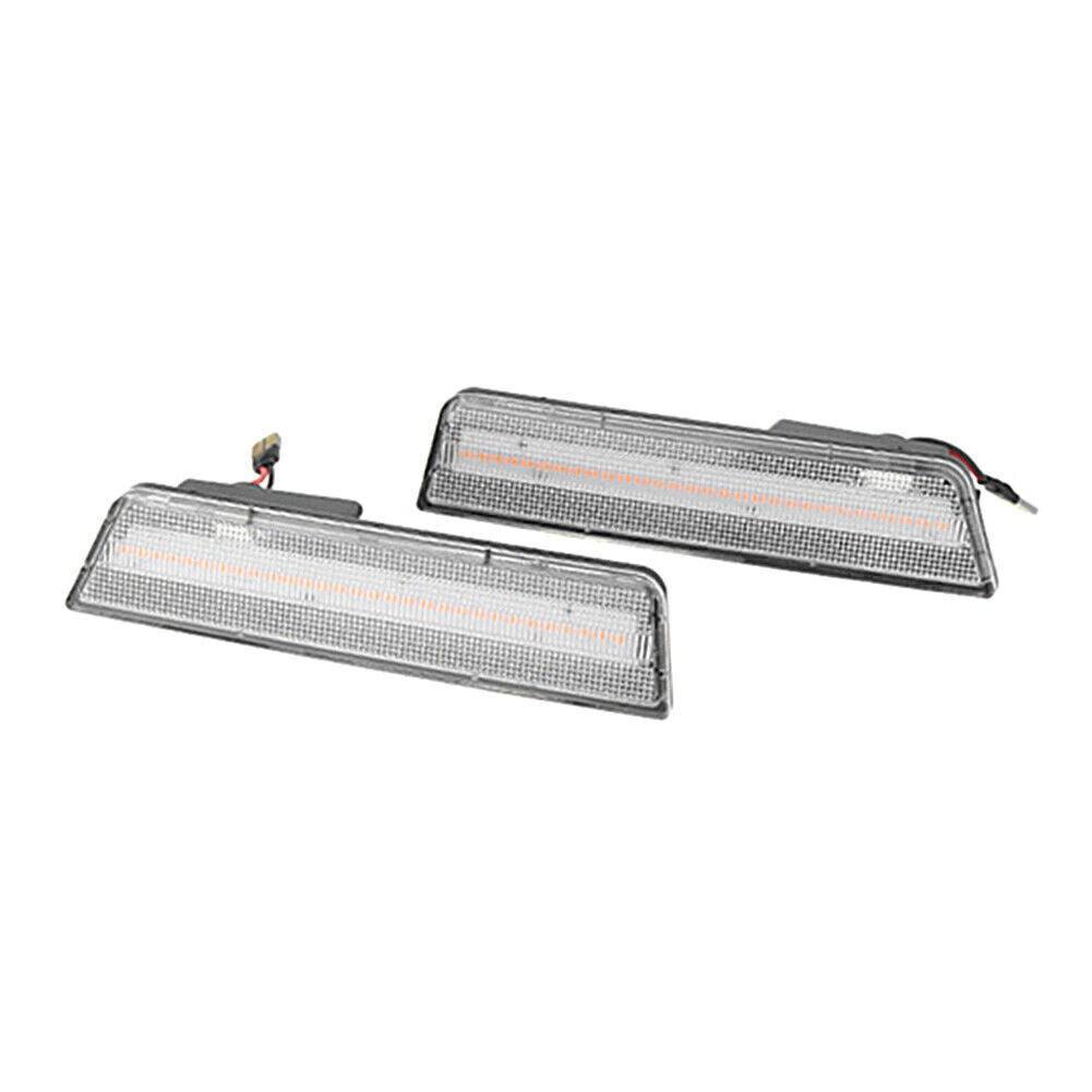 LED Front Side Marker Light for Dodge for Challenger 2008 2009 2010-2014 Clear Shell
