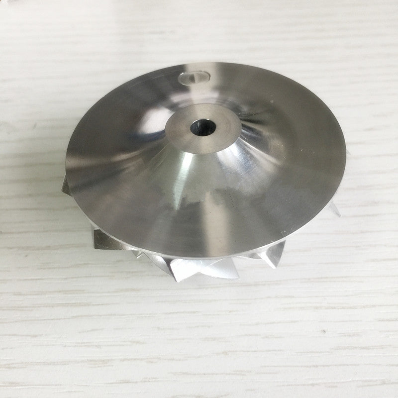 TD04H 15T 41.93/55.69 mm 11+0 blade thick nose turbine blank compressor wheel